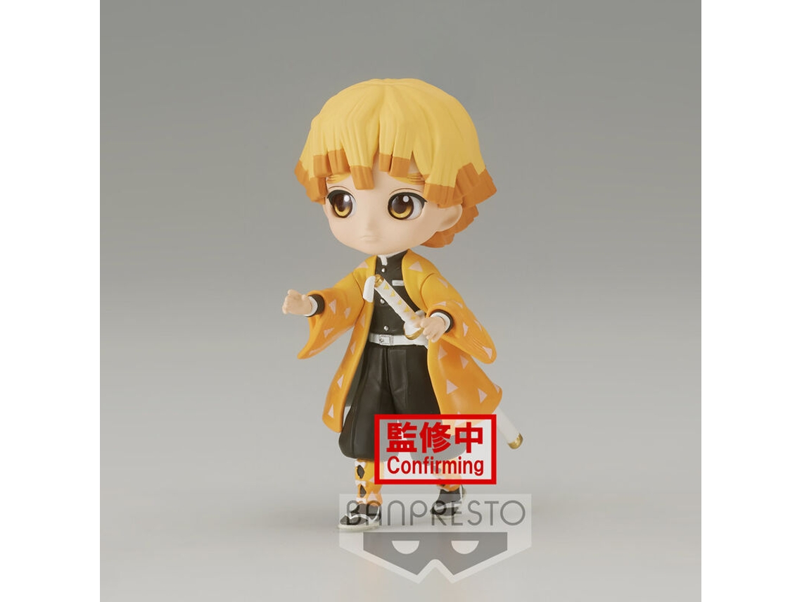 Figura Zenitsu Agatsuma Demon Slayer Kimetsu No Yaiba Q Posket Petit 7cm BANPRESTO