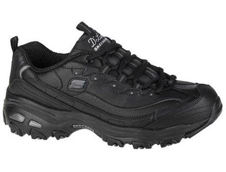 Zapatillas Deportivas SKECHERS Dlites Fresh Start (Negro - Gamuza Natural -35)