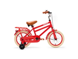 Bicicleta infantil Generation City de 14 pulgadas, color rojo.
