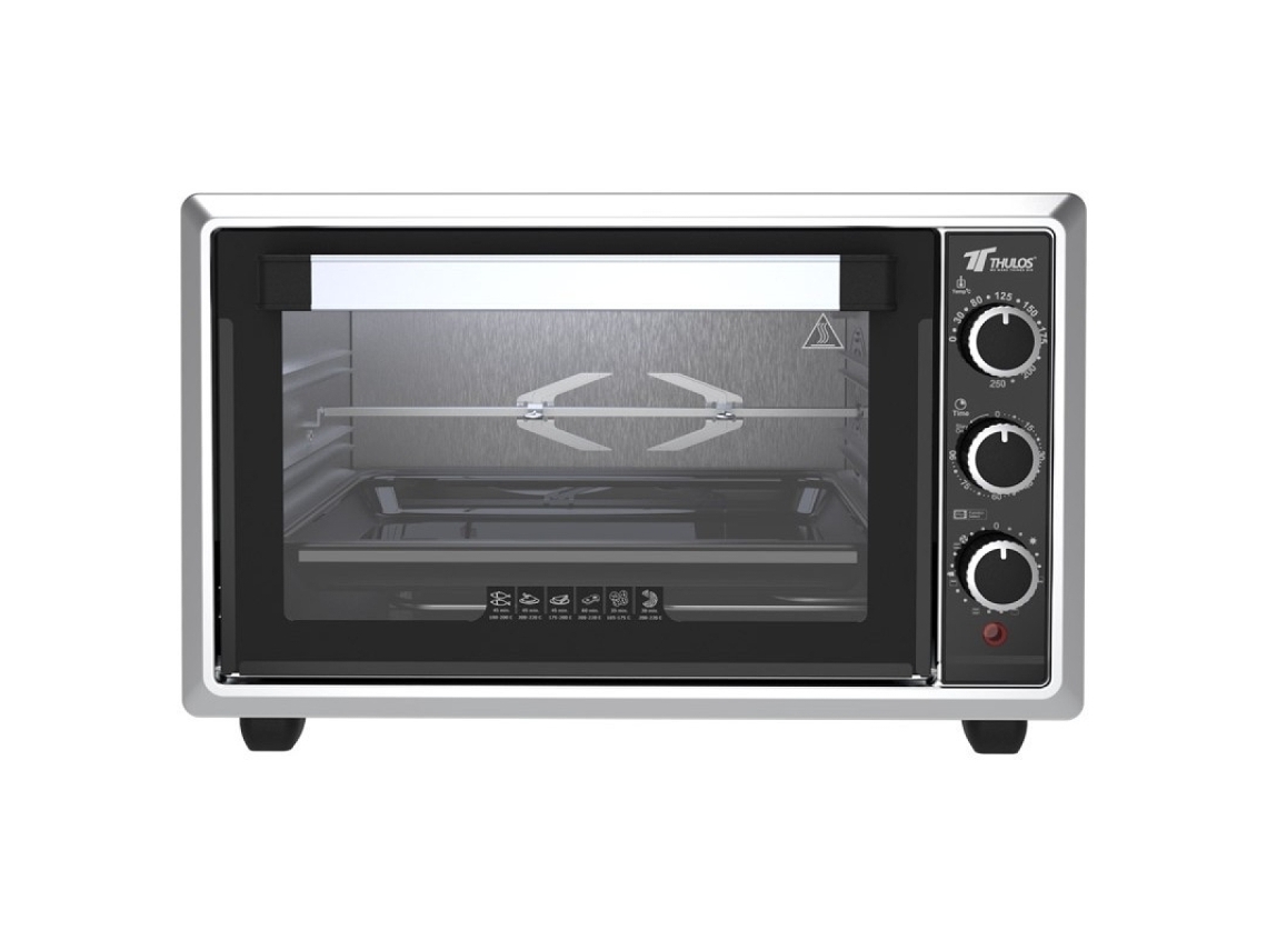 Horno Eléctrico de Convección y Función Rustipollo de 34 Litros Potencia y Versatilidad en tu Cocina Descubre la potencia y versatilidad de nuestro THULOS