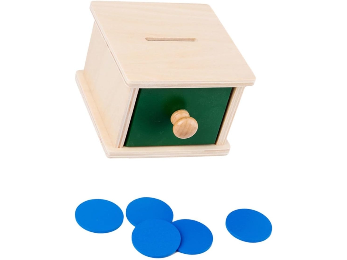 Brinquedo Educativo De Madeira Para Bebês De 0 A 3 Anos, Desenvolve A Coordenação Motora.