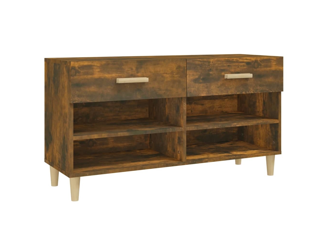 Zapatero MAISON EXCLUSIVE Derivados de la madera Roble ahumado 102x35x55 cm
