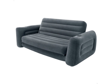 Silla extraíble INTEX Gris PVC