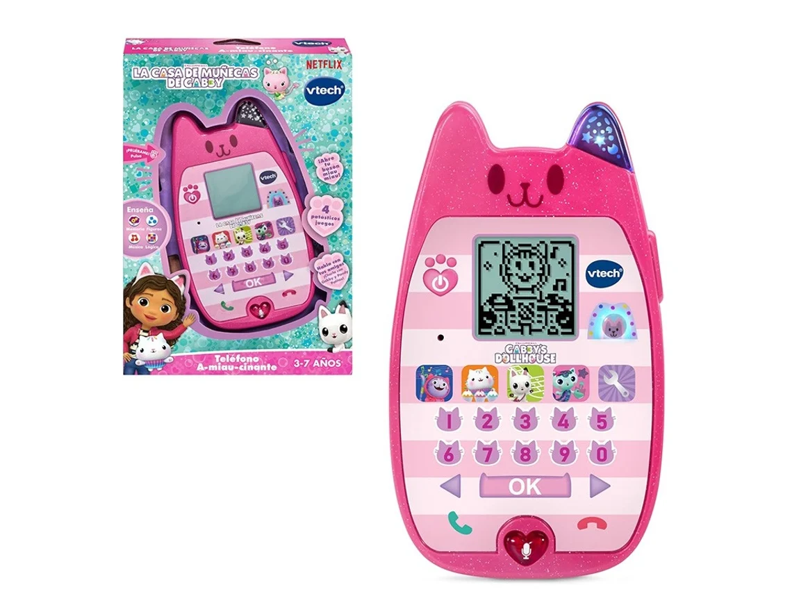 La Casa De Muñecas De Gabby Telefono A Miau Cinante