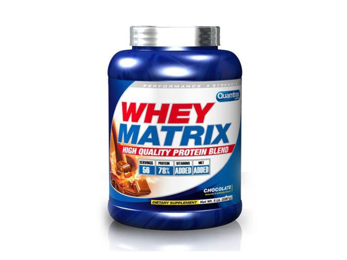 Complemento Alimentar QUAMTRAX NUTRITION Quamtrax Nutrition Isowhey Protein Formula  2260 Gr Kiwi De Morango