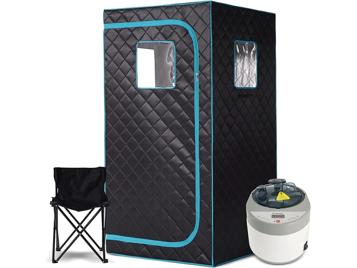 Kit De Sauna Portátil, Conjunto De Vapor De Cuerpo Completo, Olla Grande De 4 Litros, Spa Para Una Persona, Con
