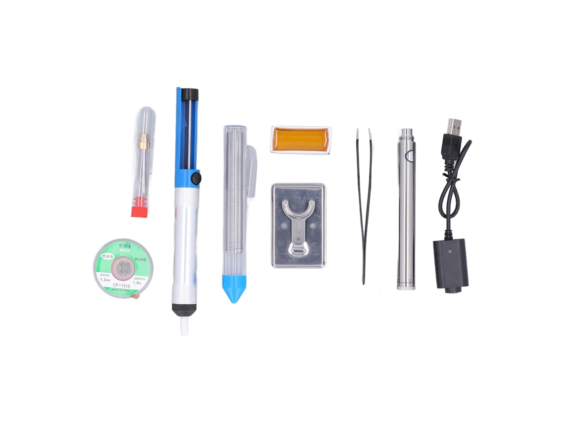 Kit De Soldadura Portátil Recargable Por Usb Con Batería, Herramienta De Soldadura 510, Para Uso En Interiores Y Exteriores.