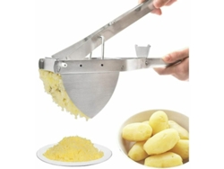 MEOIRUERY Prensador de patatas de acero inoxidable, de alta calidad, para obtener patatas suaves y esponjosas, resistente a las manchas y a la corrosión, con un