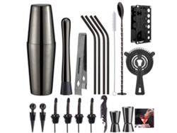 Kit De Barman: El Set Perfecto Para La Mejor Experiencia De Bar - Regalo Divertido - Digitallab Negro
