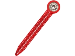 Compás Circular De Aluminio Rojo, Regla Con Orificios De Dibujo De Precisión.