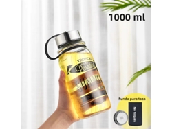 Garrafa de Água de Vidro , Grande Capacidade, À Prova de Vazamentos, Portátil. MDUG (1000ml)