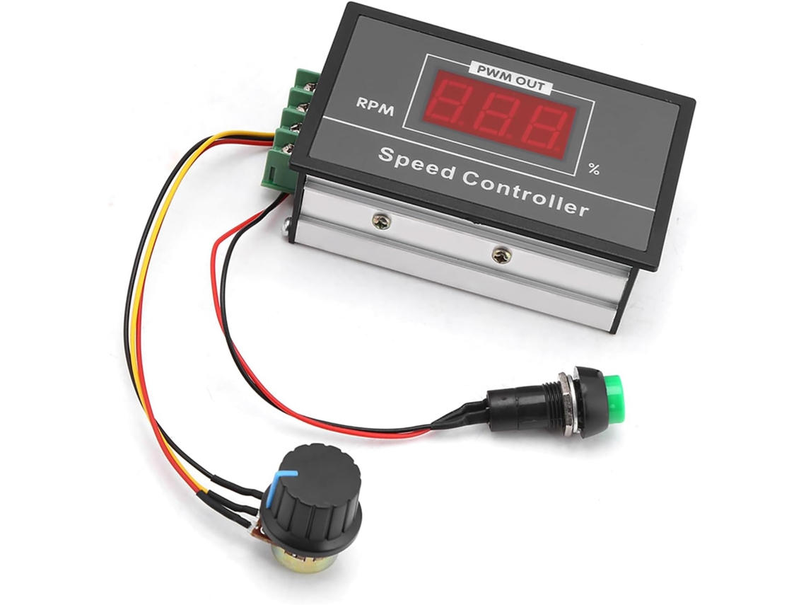 Controlador De Motor Ajustable, Reguladores De Velocidad, Cable Conveniente, Terminales De Tornillo, Control