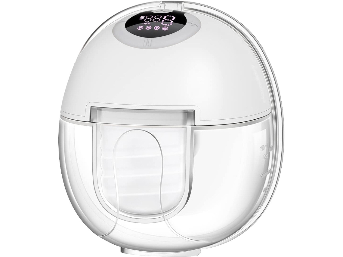 Extractor de leche portátil integrado con potente succión, manos libres, invisible y silencioso.s32 Yunzii de una sola cara