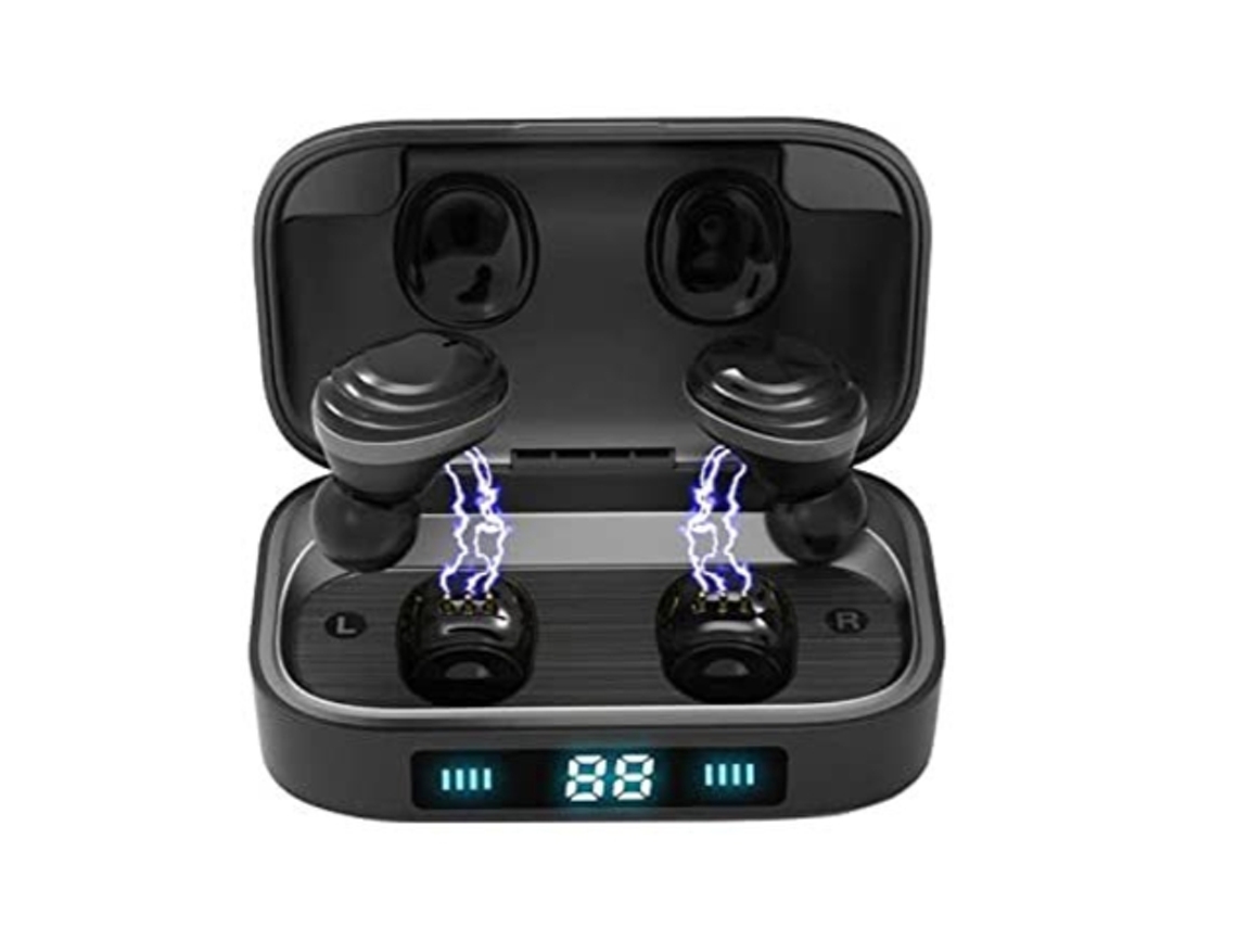 Auriculares YIZHOOD True Wireless Bluetooth Negro