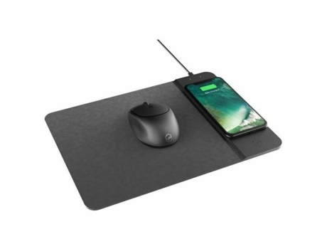 Ratón con Alfombrilla de Carga Inalámbrica MOBILITY LAB ML305332 (Negro - USB - Inalámbrico)