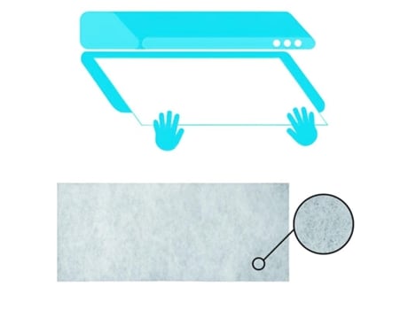 Filtro Campana Extractora 45x95 cm 150 grm/m2 ORYX