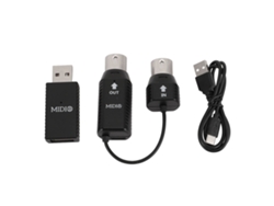 Adaptador Midi Sem Fio Profissional Midi Para Usb Controlador Midi Teclado Digital Para Os X Win Xp