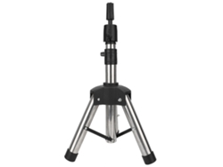 Soporte De Peluca Ajustable De Acero Inoxidable Con Tripode Para Peluquería Y Maniquí De Cabeza