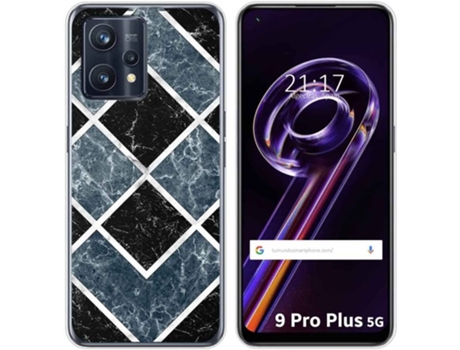 Carcasa para Realme 9 Pro Plus 5G TUMUNDOSMARTPHONE Dibujos Mármol 06 Multicolor