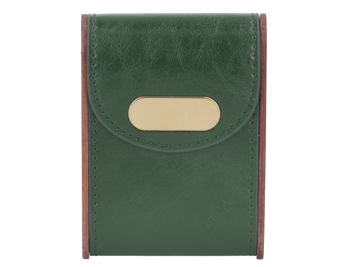 Estuche De Madera Para Cigarrillos Con Tapa De Poliuretano Para 20 Cigarrillos, Accesorios Para Fumadores Ecológicos.