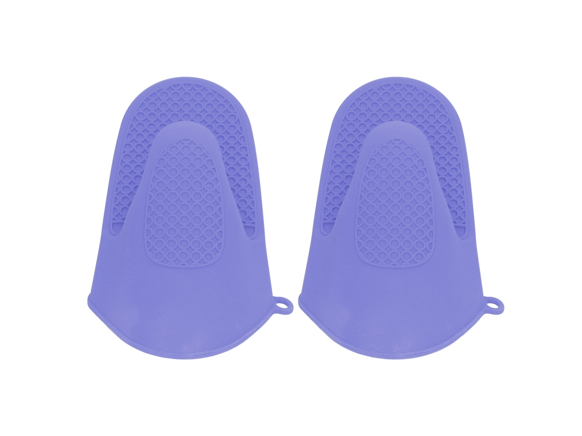 2 guantes de silicona gruesos para horno, antiquemaduras | Sin marca