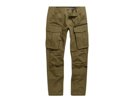 Pantalones de Hombre G-STAR Cargo Cremallera Rovic Verde (32x32)