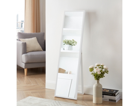 Espejo de Pie EN.CASA (Mdf - 153 x 38 cm - Blanco)