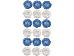 Juego De 18 Gorros Antiestáticos Transpirables, Prácticos Para Uso En Cocinas Y Fábricas.