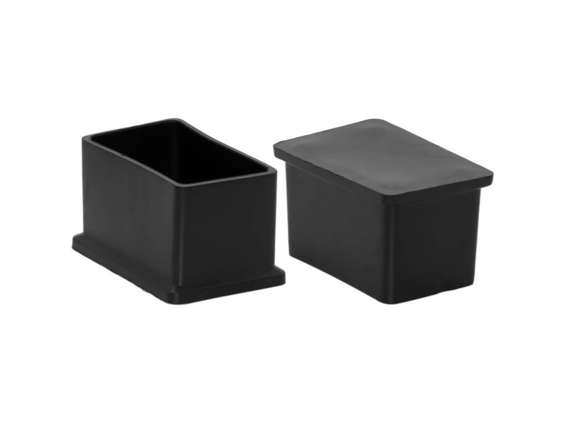 2026-linjou 8 Fundas Para Pies De Silla Rectangulares 30mm X 50mm Pvc Sin Marcas 30mm*50mm
