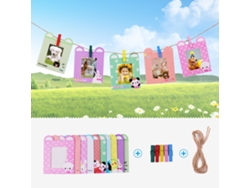 Kit de accesorios para Fujifilm Instax Mini 11: Estuche transparente, álbum y accesorios para cámara instantánea.