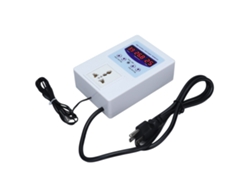 2026dz-controlador De Temperatura Termostato Digital Con Sensor Regulador Ac110-240v Plug Us Blanco