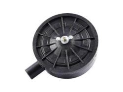 2026-filtro Silencioso Para Compresor De Aire Con Rosca Macho 20mm G1/2, Plástico Negro, 129x102x78mm, 89g
