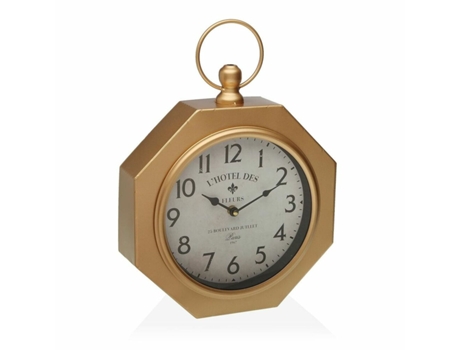 Reloj de Pared Versa GL Metal (28 x 8 x 40 cm)