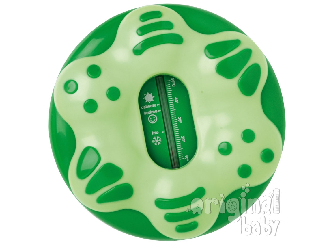 Termómetro de baño estrella verde SARO
