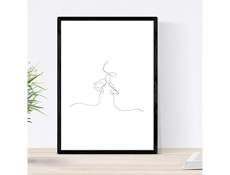 Poster NACNIC Dibujos y Bocetos a Una Linea (A3)