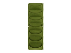 Bolsa de plantación vertical con 7 bolsillos para jardín, encimera y montaje en pared.