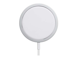 Cargador Wireless Compatible Apple Magsafe 15W Blanco