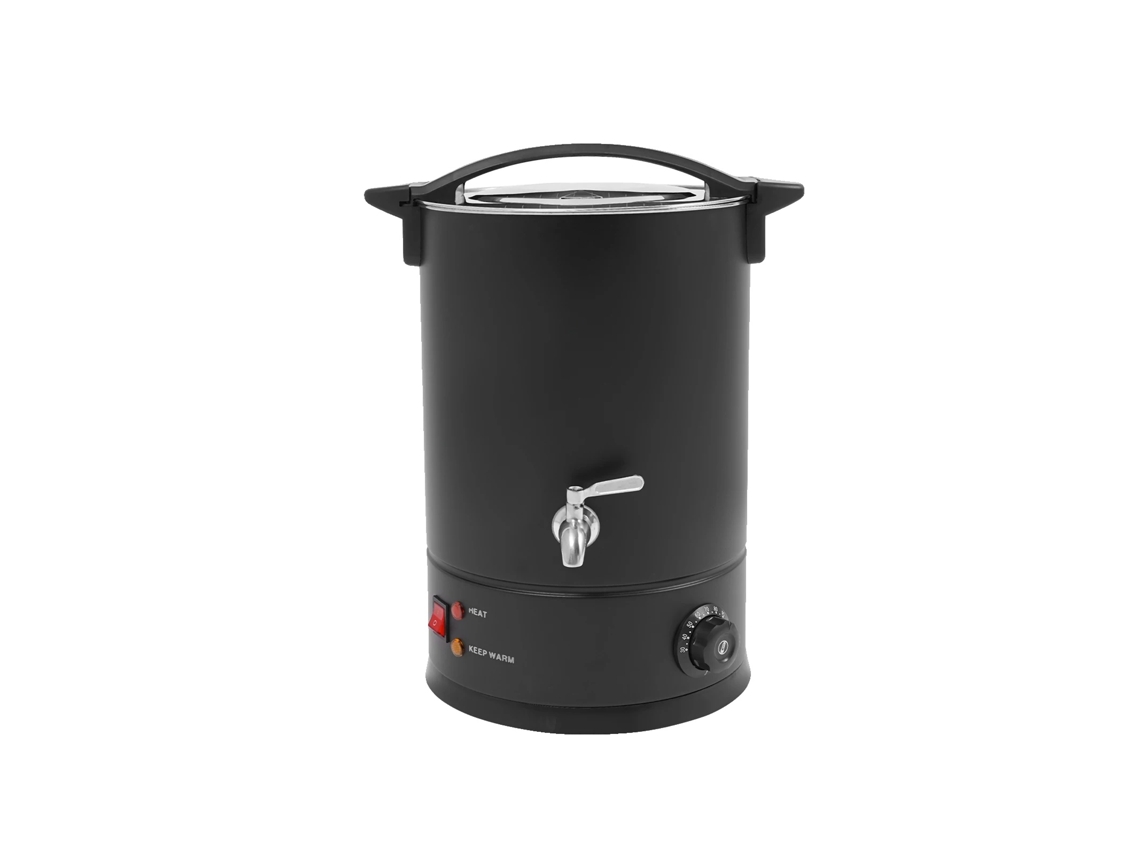 Fundidor de cera, 1800 W de potencia, control inteligente de temperatura, negro.
