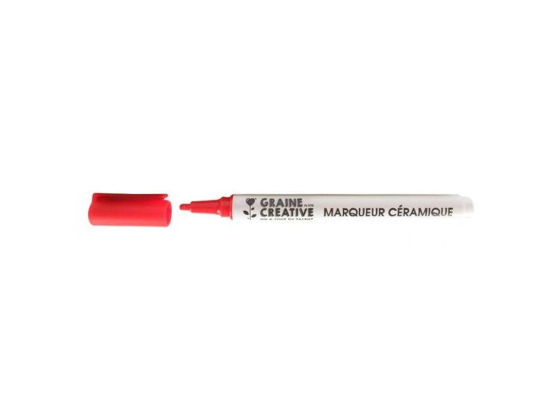 Marcador para cerámica - Rojo
