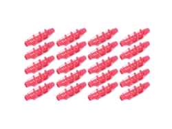 20 Rodillos De Pelo Reutilizables En Espiral Herramienta De Peinado Para Chicas Plasticos Agarre Propio Rizos