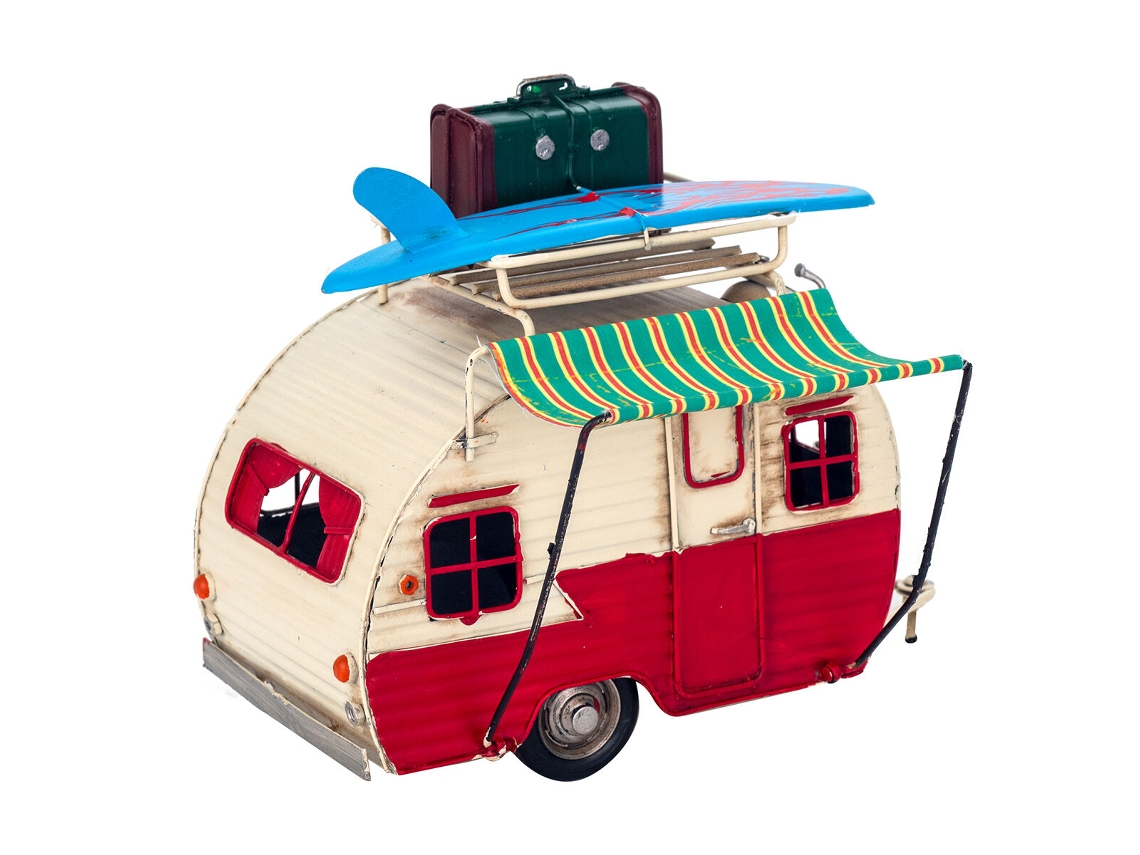 Figura Decorativa SIGNES GRIMALT Caravana Rojo 19x20x24 cm