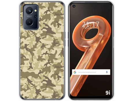 Carcasa Realme 9i TUMUNDOSMARTPHONE Dibujos Sand Camuflaje Multicolor