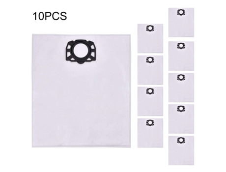 10X bolsas de filtro de lana de repuesto para Karcher Wd4 Wd5 Wd5 / Premium Mv4 Mv5 Mv6 herramientas de repuesto para aspiradora para el hogar