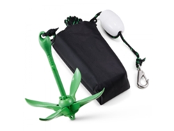 Anclaje de 1,5 kg para kayak o SUP, con cuerda náutica de 8 m, bolsa de transporte y mosquetón - TEKMAQUINAS