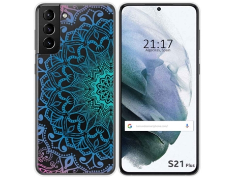 Carcasa Samsung Galaxy S21+ Plus 5G TUMUNDOSMARTPHONE Dibujos Transparente Multicolor