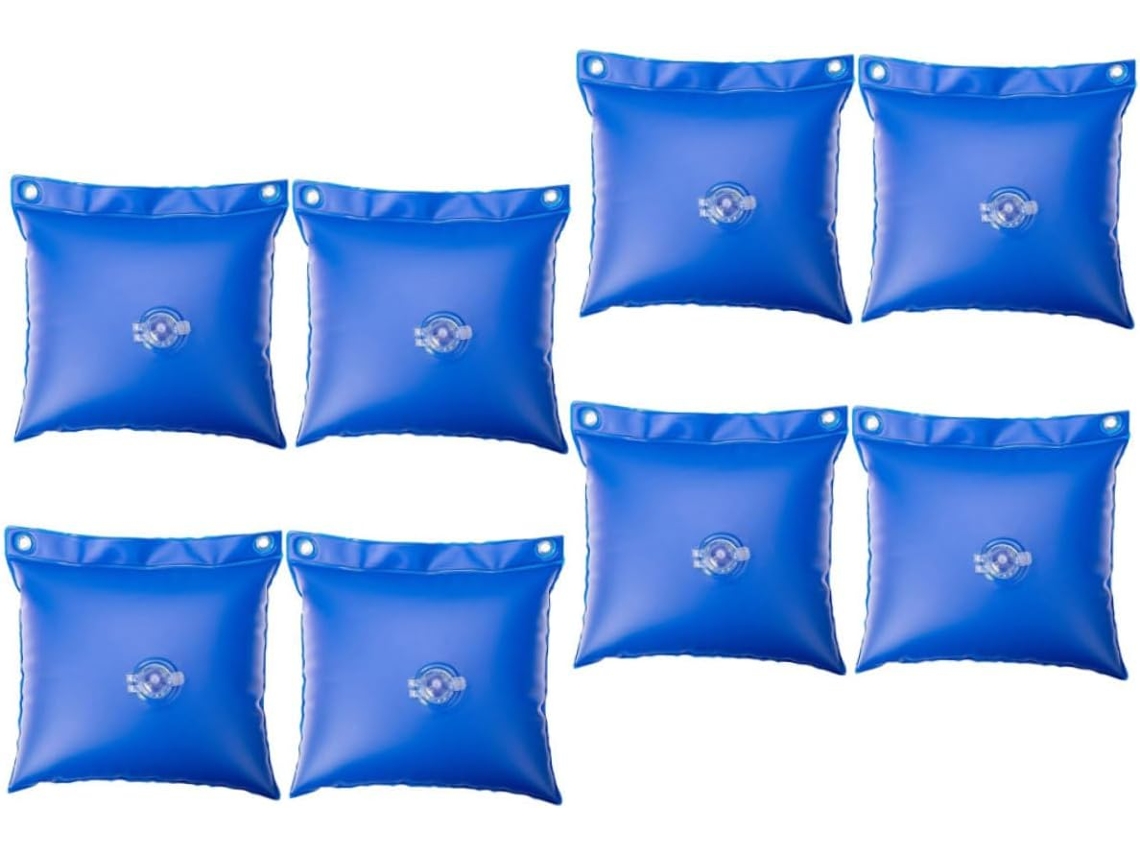 8piezas Bolsa Colgante Para De Piscina Unidades Kit Invernaje Accesorios Cubiertas