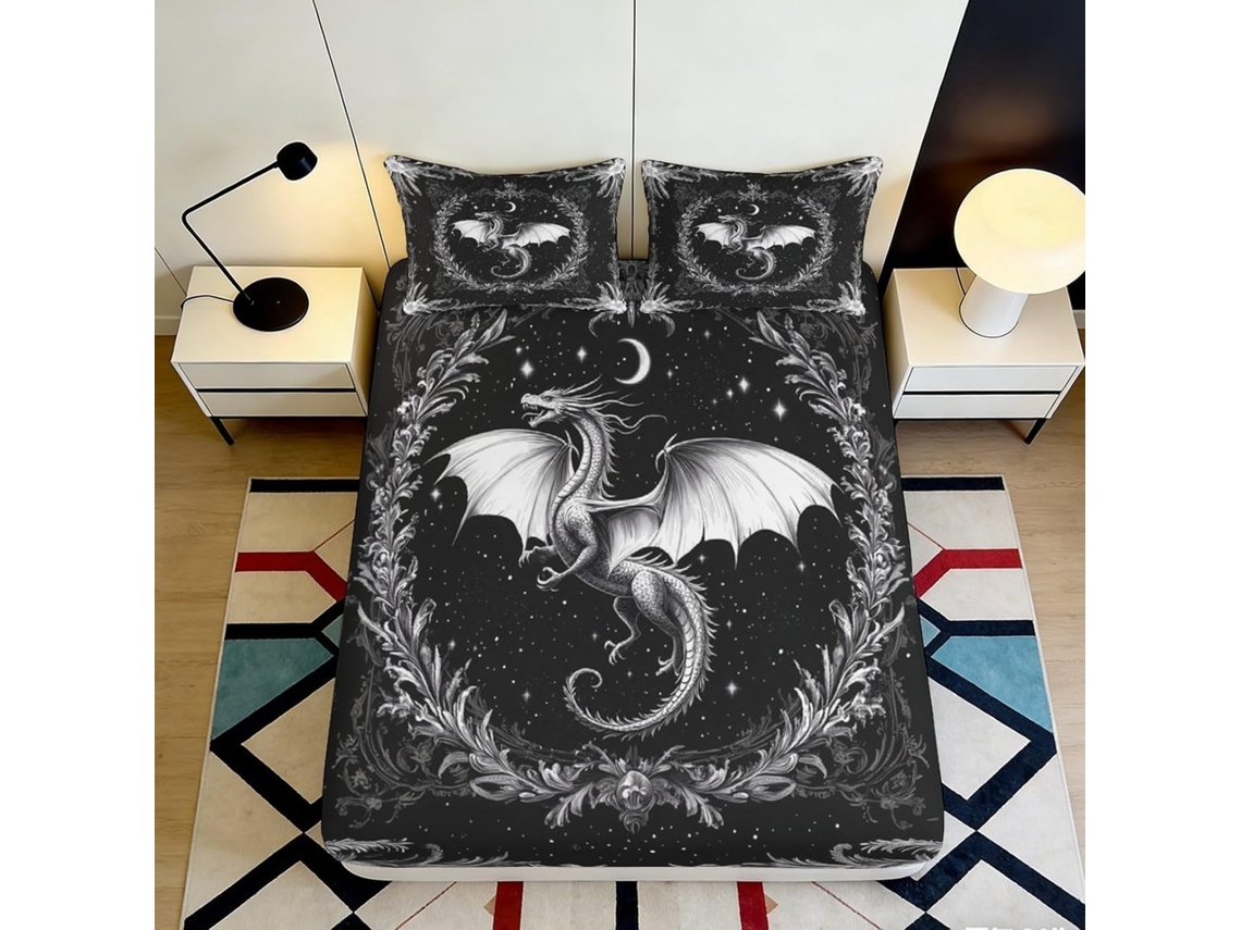 Estampado Microfibra Microfibra Diseño Almohada Juego Color 200x25cm