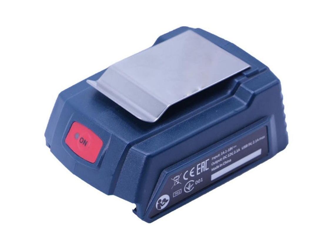 Adaptador Usb Bosch Gaa18-24 Con Luz Indicadora Para 14,4-18 V