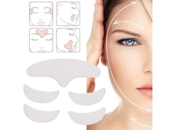 Parches De Silicona Para La Piel, 5 Unidades En Formas Surtidas, Lavables Y Reutilizables Para La Frente, Los Ojos Y La Cara.