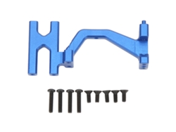 Soporte De Servo De Dirección De Aleación De Aluminio Ligero Y Resistente Al Desgaste Para Repuesto Losi Baja Rey 1/10 4wd Azul Oscuro